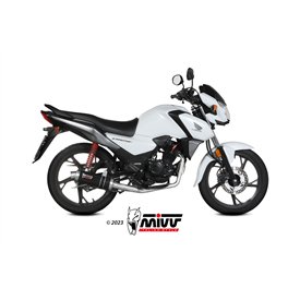 Mivv Sport Exhaust Full System Black Honda CB 125 F