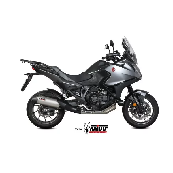Mivv OVAL Titanio fondo carbono Honda NT 1100