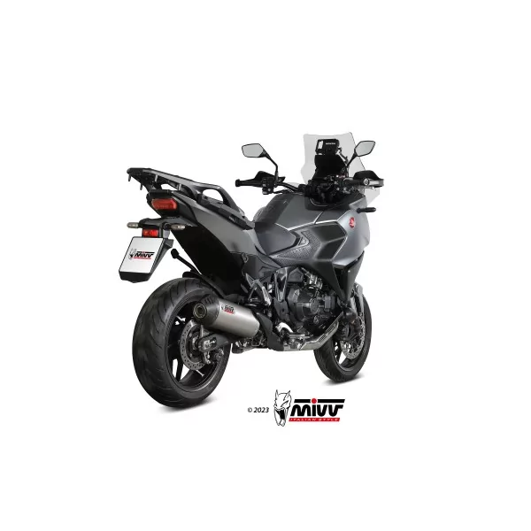 Mivv OVAL Titanium carbon end cap Honda NT 1100