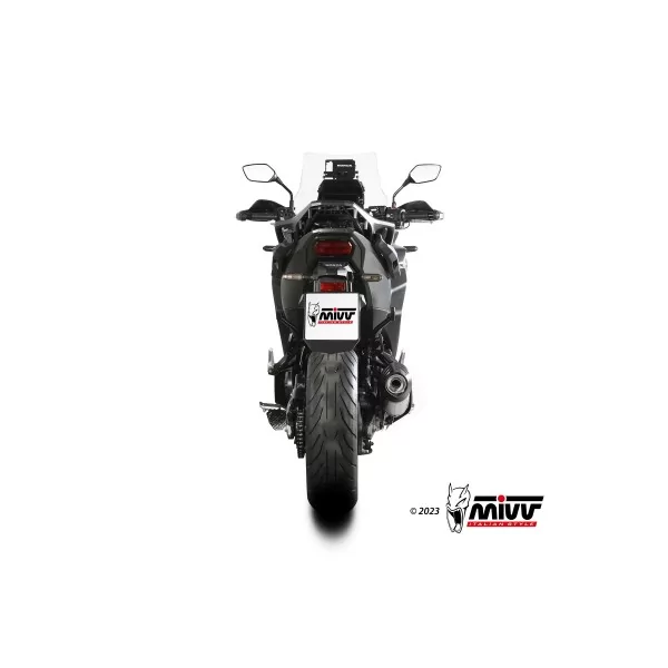 Mivv OVAL Titanium carbon end cap Honda NT 1100