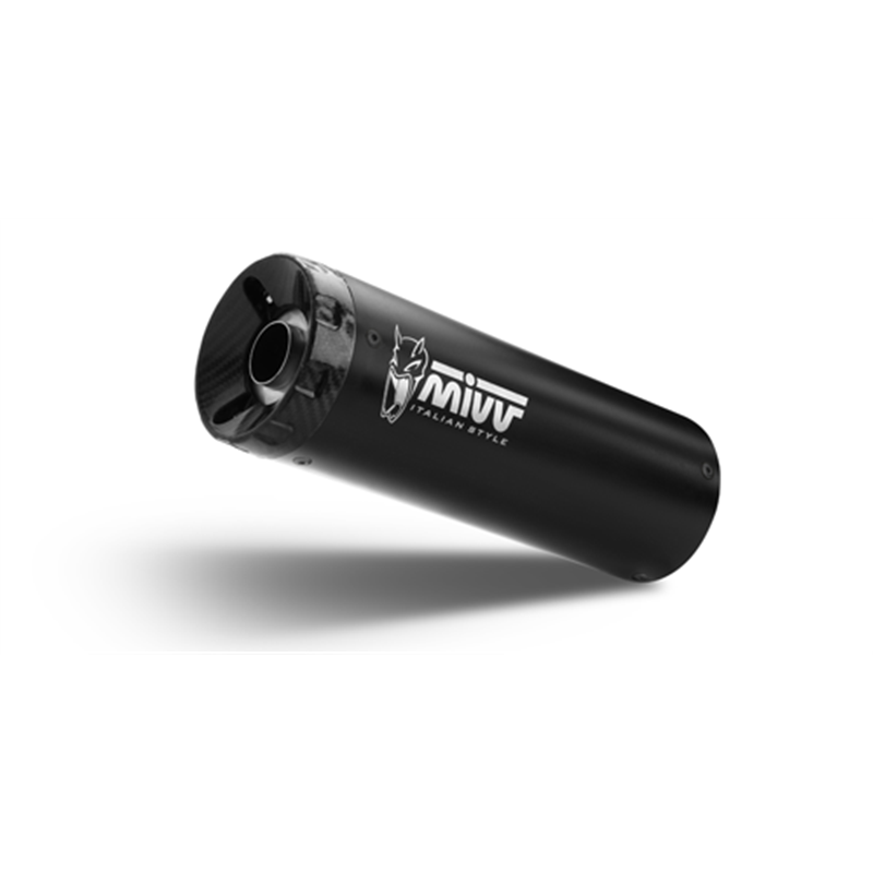Mivv HR-1 Black carbon end cap Honda CL 500