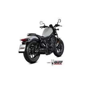 Mivv HR-1 Nero fondello carbonio Honda CMX 500 REBEL