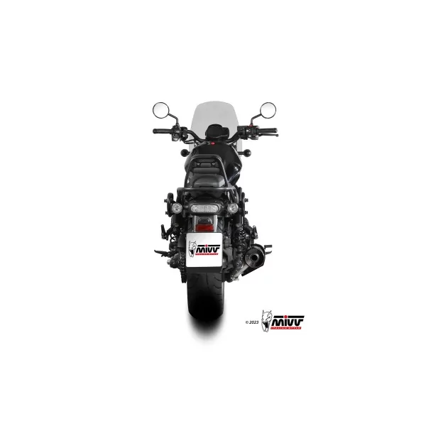 Mivv HR-1 Nero fondello carbonio Honda CMX 1100 REBEL