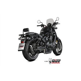 Mivv HR-1 Negro fondo carbono Honda CMX 1100 REBEL