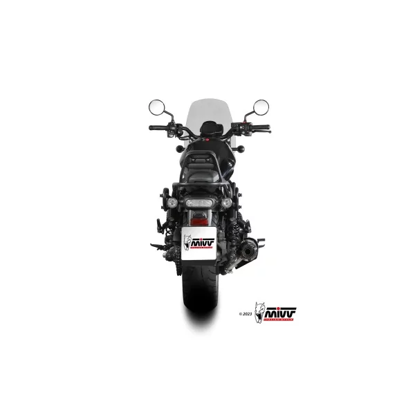 Mivv HR-1 Noir fond carbone Honda CMX 1100 REBEL