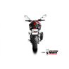 Mivv AK-1 Black carbon end cap Honda CB 500 HORNET