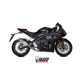 Mivv Escape Deportivo Completo Titanio fondo carbono Honda CBR 650 R