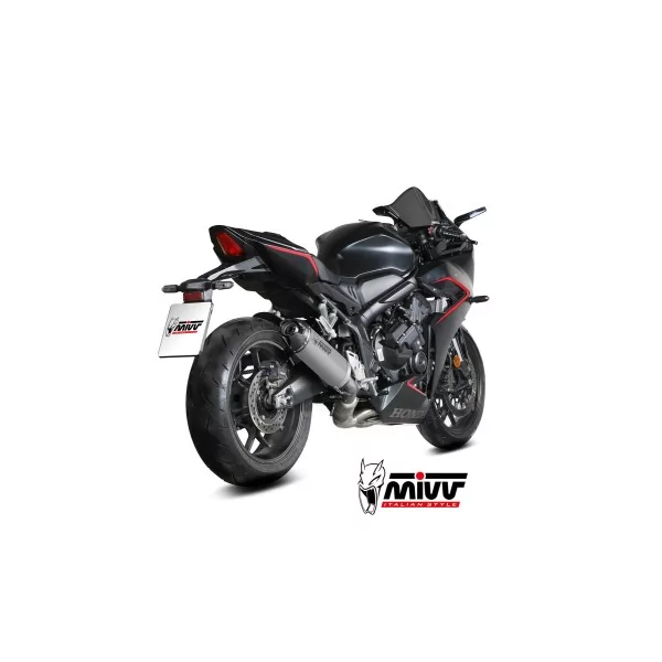 Mivv Escape Deportivo Completo Titanio fondo carbono Honda CBR 650 R