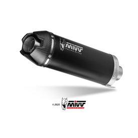 Mivv Scarico Sportivo Completo Nero fondello carbonio Honda CBR 650 R