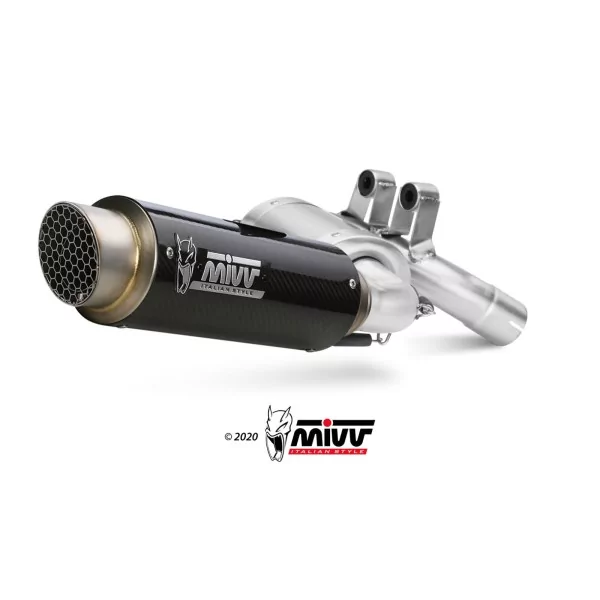 Mivv Komplette Sport-Auspuffanlage Carbon Honda CB 650 R