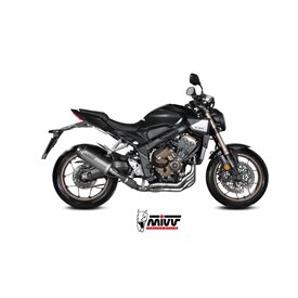 Mivv Komplette Sport-Auspuffanlage Titan Carbon-Endkappe Honda CB 650 R