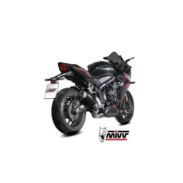 Mivv Scarico Sportivo Completo Nero Honda CBR 650 R