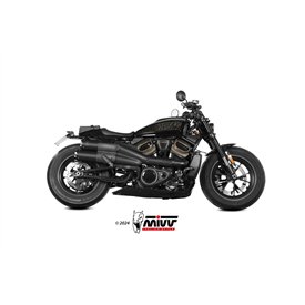 Mivv HR-1 Black HD SPORTSTER S