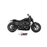 Mivv HR-1 Schwarz Carbon-Endkappe HD SPORTSTER S