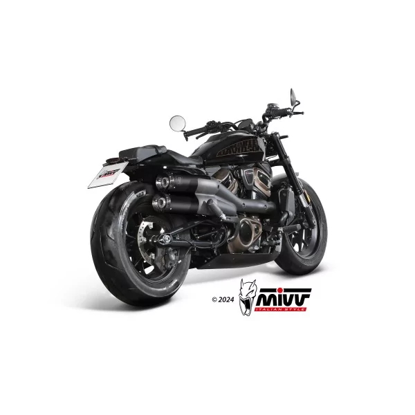 Mivv HR-1 Noir fond carbone HD SPORTSTER S