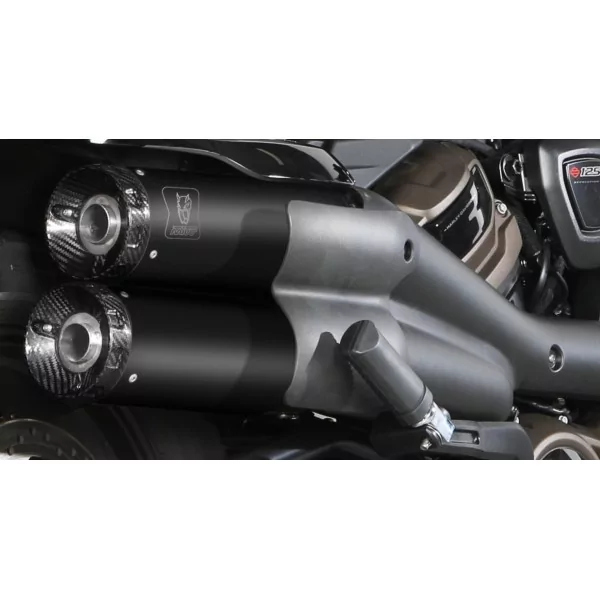 Mivv HR-1 Noir fond carbone HD SPORTSTER S