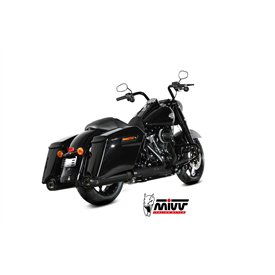 Mivv HR-1 Schwarz Alu-Endkappe HD ROAD KING / CLASSIC / SPECIAL