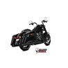 Mivv HR-1 Schwarz Alu-Endkappe HD ROAD KING / CLASSIC / SPECIAL