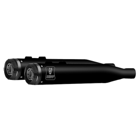 Mivv HR-1 Black aluminium end cap HD ELECTRA GLIDE ULTRA LIMITED / ANNIVERSARY / LOW