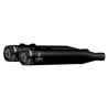 Mivv HR-1 Black aluminium end cap HD ELECTRA GLIDE ULTRA LIMITED / ANNIVERSARY / LOW