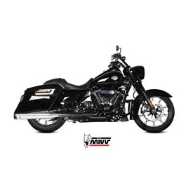 Mivv HR-1 Polished Stainless Steel aluminium end cap HD ROAD KING / CLASSIC / SPECIAL