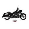 Mivv HR-1 Polished Stainless Steel aluminium end cap HD ROAD KING / CLASSIC / SPECIAL