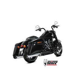 Mivv HR-1 Inox Pulido fondo aluminio HD ROAD KING / CLASSIC / SPECIAL