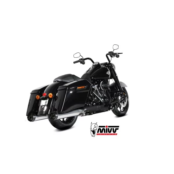 Mivv HR-1 Inox Poli fond aluminium HD ROAD KING / CLASSIC / SPECIAL