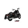 Mivv HR-1 Polished Stainless Steel aluminium end cap HD ROAD KING / CLASSIC / SPECIAL