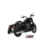 Mivv HR-1 Polierter Edelstahl Alu-Endkappe HD ROAD KING / CLASSIC / SPECIAL