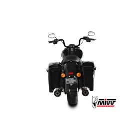Mivv HR-1 Polished Stainless Steel aluminium end cap HD ROAD KING / CLASSIC / SPECIAL