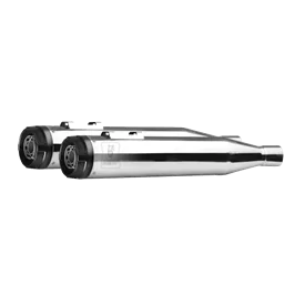 Mivv HR-1 Polierter Edelstahl Alu-Endkappe HD ELECTRA GLIDE ULTRA LIMITED / ANNIVERSARY / LOW