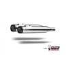 Mivv HR-1 Polished Stainless Steel aluminium end cap HD CVO ROAD GLIDE ST / STREET GLIDE / ULTRA LIMITED / ULTRA LIMITED ANNIVER