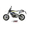Mivv OVAL Titane fond carbone Husqvarna 701 ENDURO / SUPERMOTO