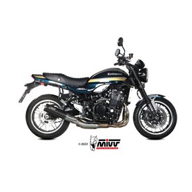 Mivv HR-1 Black carbon end cap Kawasaki Z900 RS