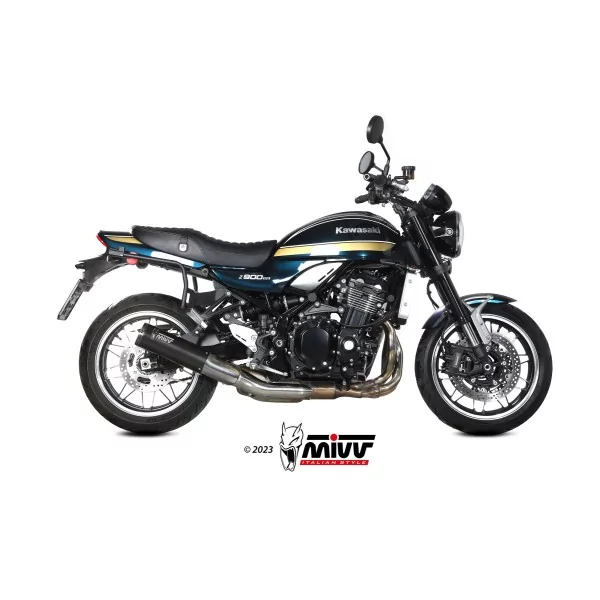 Mivv HR-1 Noir fond carbone Kawasaki Z900 RS