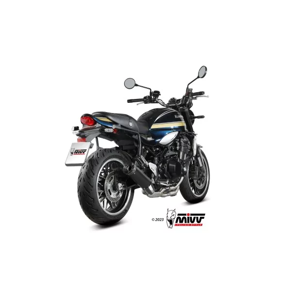 Mivv HR-1 Negro fondo carbono Kawasaki Z900 RS