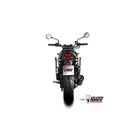 Mivv HR-1 Black carbon end cap Kawasaki Z900 RS