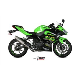 Mivv Katalysator-Ersatzrohr Kawasaki NINJA 400