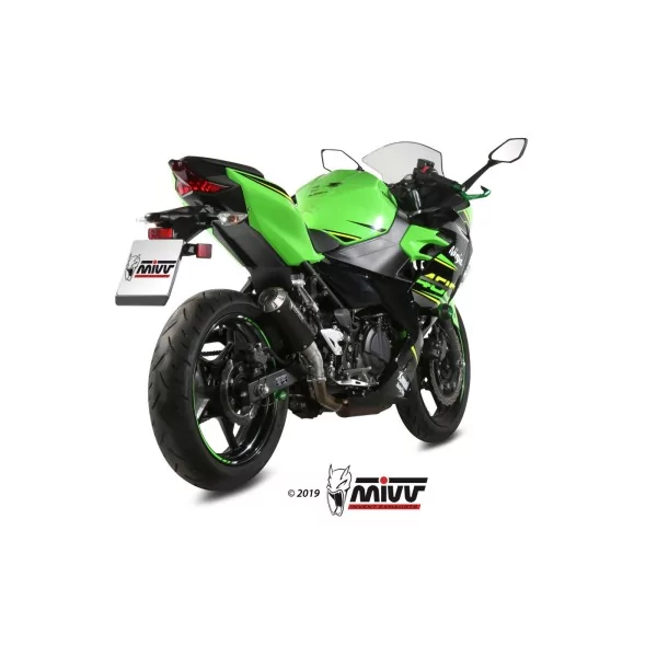 Mivv MK3 Noir Kawasaki NINJA 400