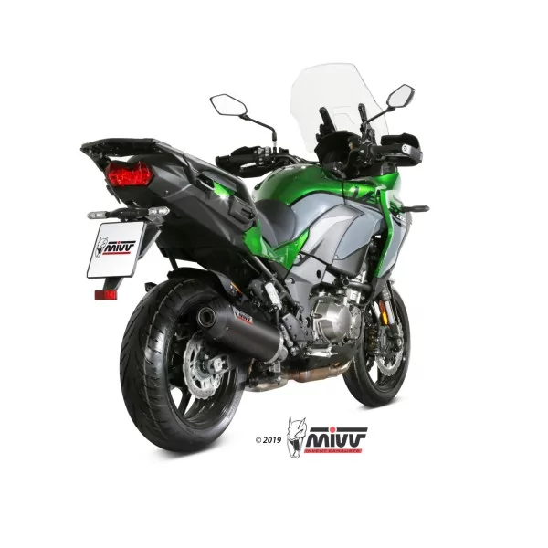 Mivv OVAL Carbonio fondello carbonio Kawasaki Versys 1000 / S / SE