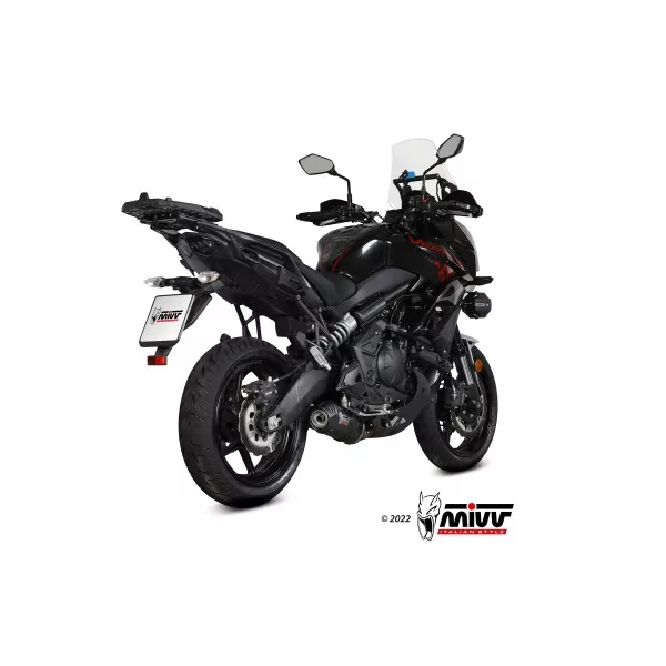 Mivv Echappement Sport Complet Carbone fond carbone Kawasaki Versys 650