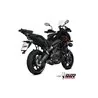 Mivv Scarico Sportivo Completo Carbonio fondello carbonio Kawasaki Versys 650