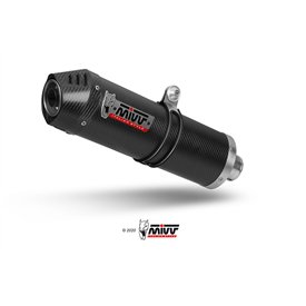 Mivv Echappement Sport Complet Carbone fond carbone Kawasaki Versys 650