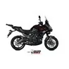 Mivv Komplette Sport-Auspuffanlage Schwarz Carbon-Endkappe Kawasaki Versys 650