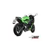 Mivv Sport Exhaust Full System Titanium carbon end cap Kawasaki NINJA 650