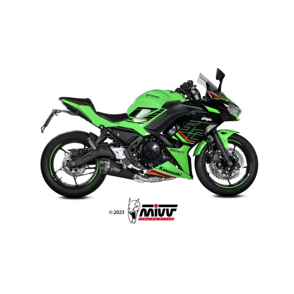 Mivv Escape Deportivo Completo Negro Kawasaki NINJA 650
