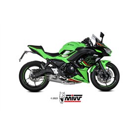 Mivv Sport Exhaust Full System Stainless Steel Kawasaki NINJA 650