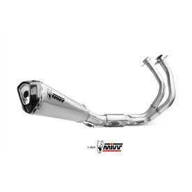 Mivv Scarico Sportivo Completo Inox Kawasaki Z650