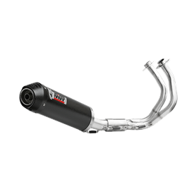 Mivv Sport Exhaust Full System Carbon carbon end cap Kawasaki Z650